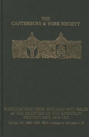 Supplications from England and Wales in the Registers of the Apostolic