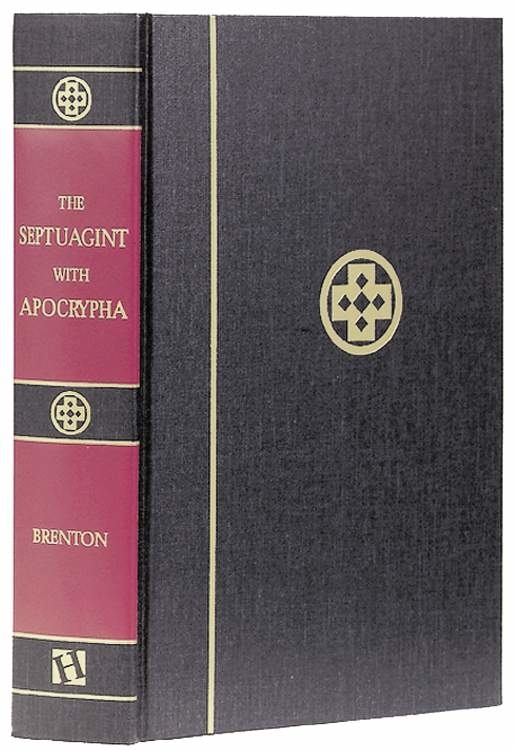 Septuagint with Apocrypha Black Hardback Greek and English (Hardback)