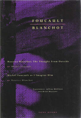 Foucault Blanchot By Maurice Blanchot Michel Foucault (Paperback)