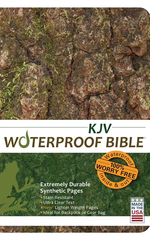 KJV Waterproof Bible Camouflage By Bardin & Marsee (Paperback)