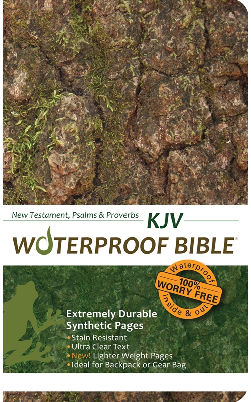 KJV New Testament Psalms and Proverbs Waterproof Bible (Paperback)