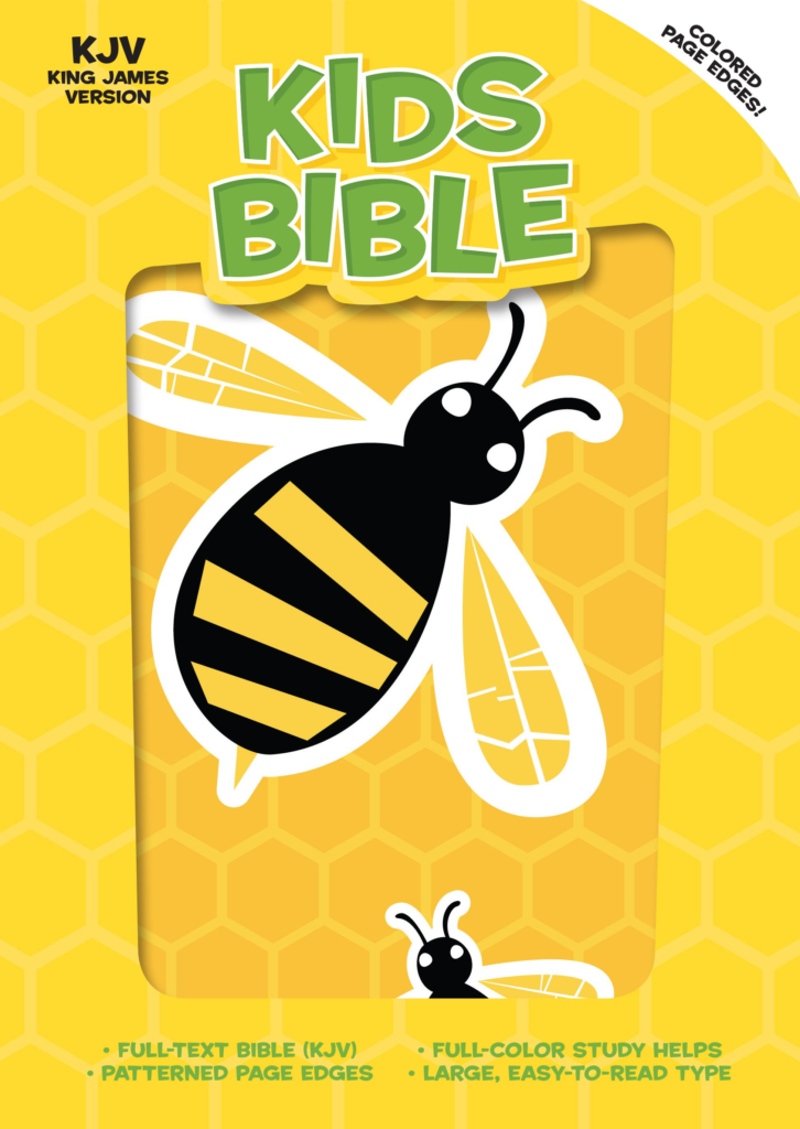 KJV Kids Bible, Bee LeatherTouch by Holman Bible 9781087710921 Eden