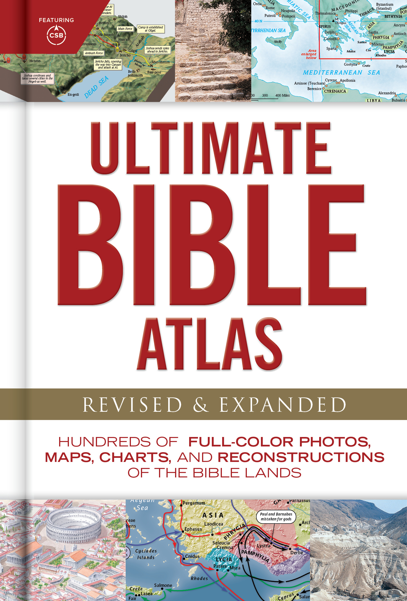 Ultimate Bible Atlas Revised and Expanded by CSB Bibles by Holman