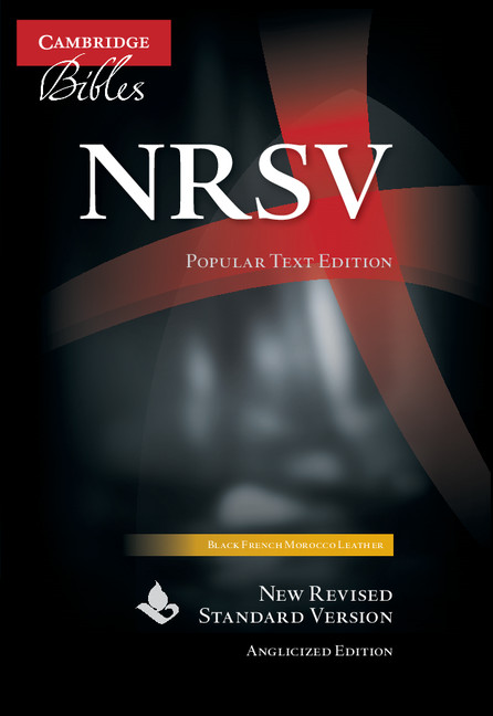 NRSV Popular Text Edition Black French Morocco Leather (Leather)