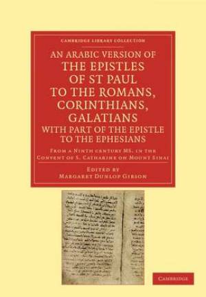 An Arabic Version of the Epistles of St Paul to the Romans