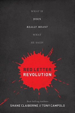 Red Letter Revolution By Shane Claiborne Tony Campolo (Paperback)