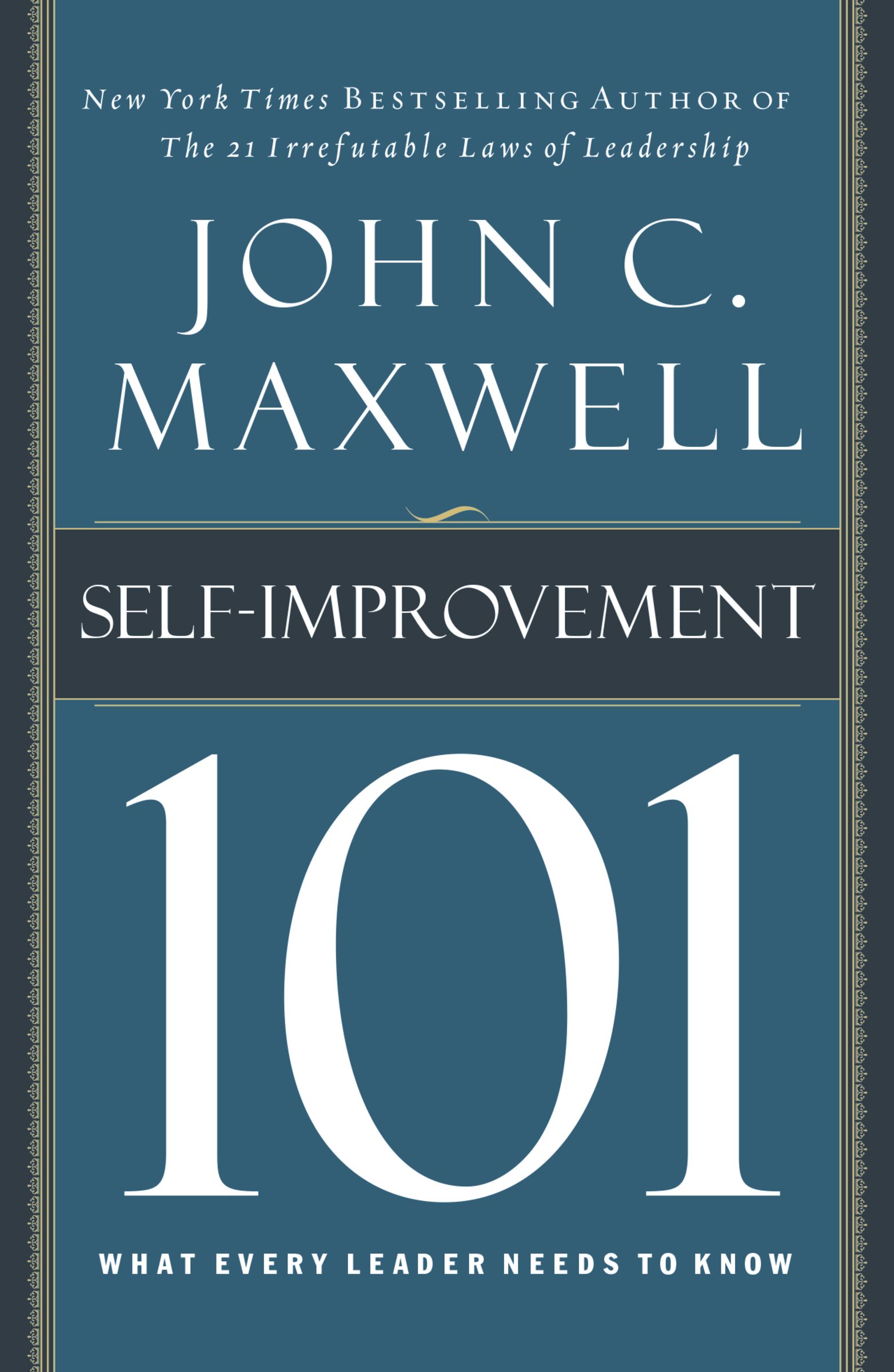 Self-improvement 101 By John C Maxwell (Hardback) 9781400280247