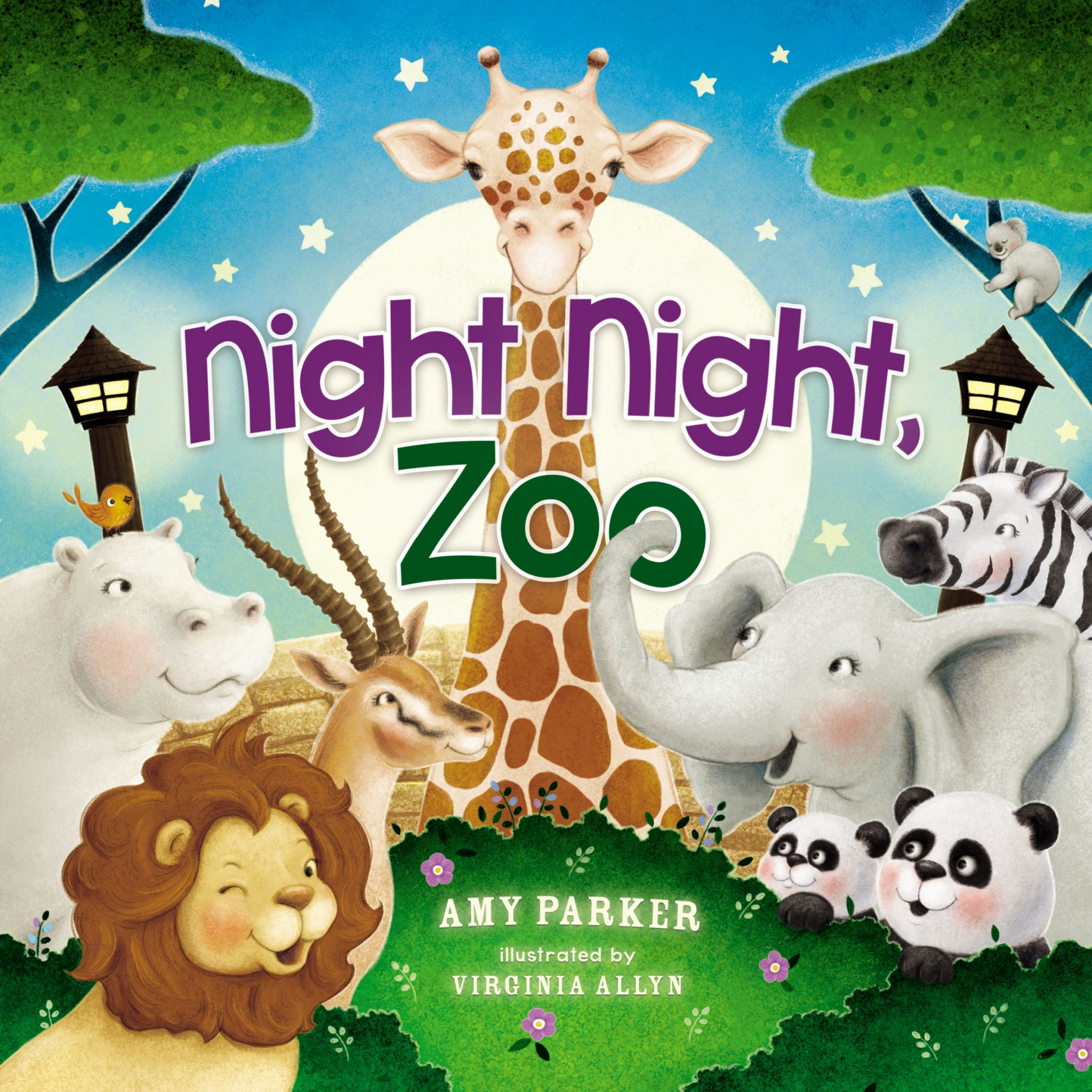 Night Night Zoo By Amy Parker (Board book) 9781400310142