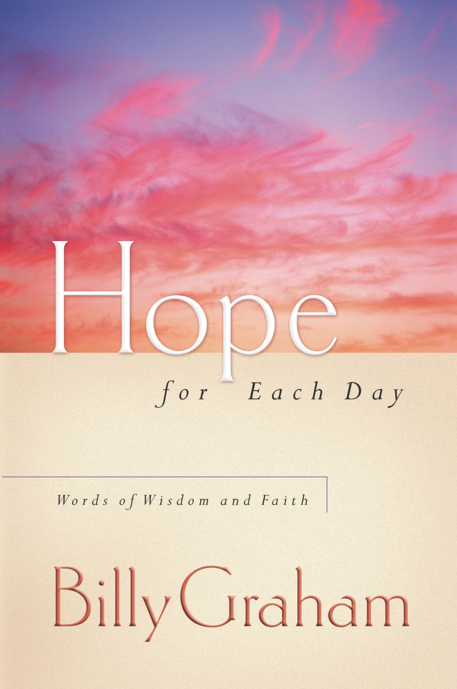 Hope For Each Day By Billy Graham (Paperback) 9781404103924