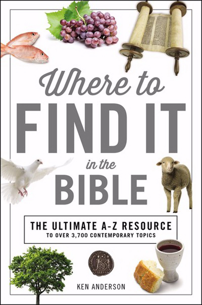 Where to Find It in the Bible By Ken Anderson (Paperback)