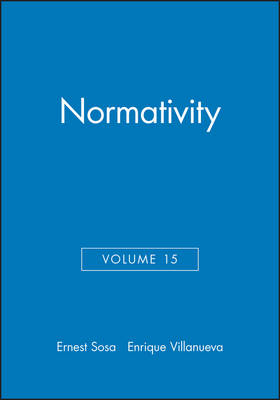 Normativity Volume 15