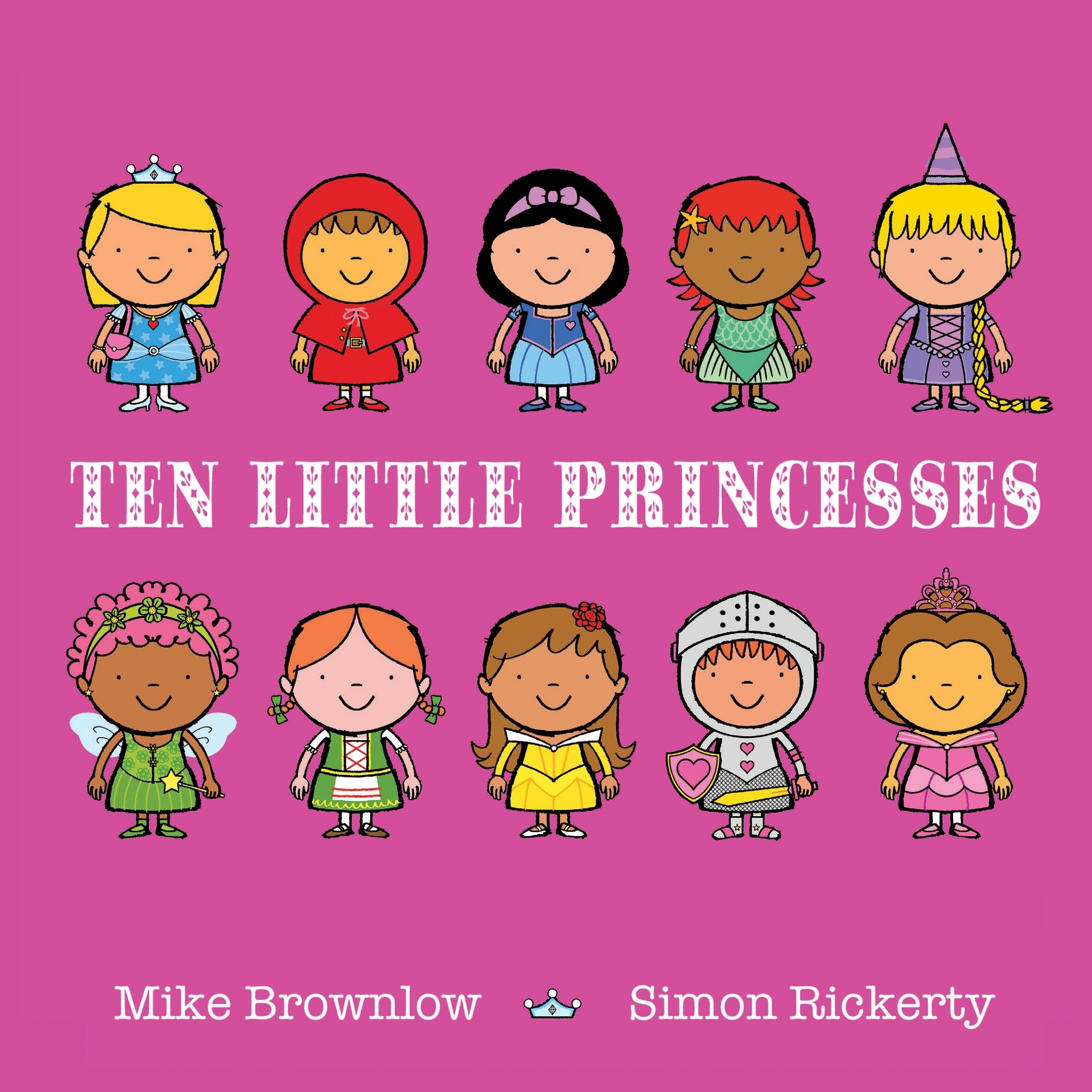 Ten Little Princesses