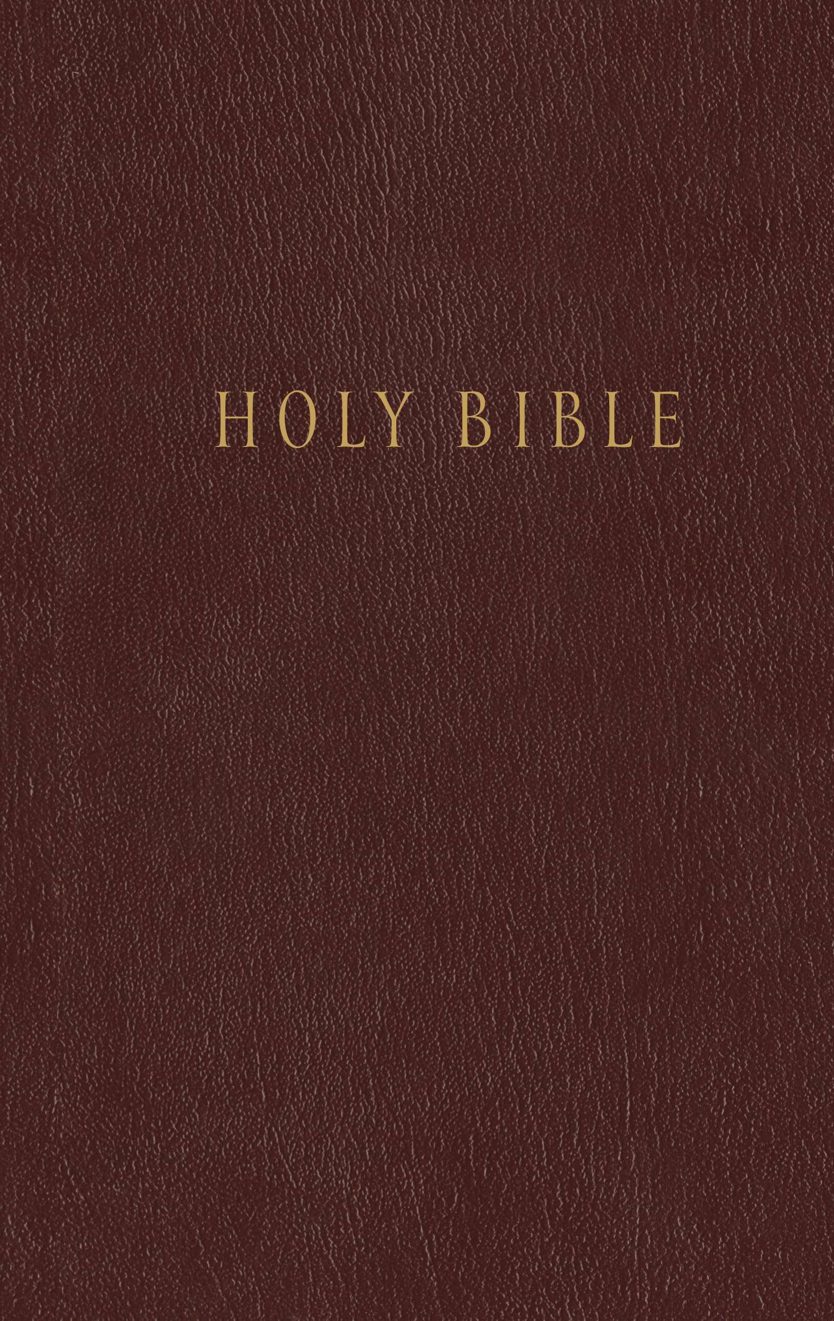 NLT Pew Bible Burgundy Hardback By Tyndale (Hardback) 9781414302034