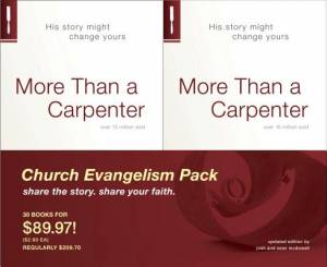 More Than a Carpenter Church Evangelism Pack 30-Pack (Gift)