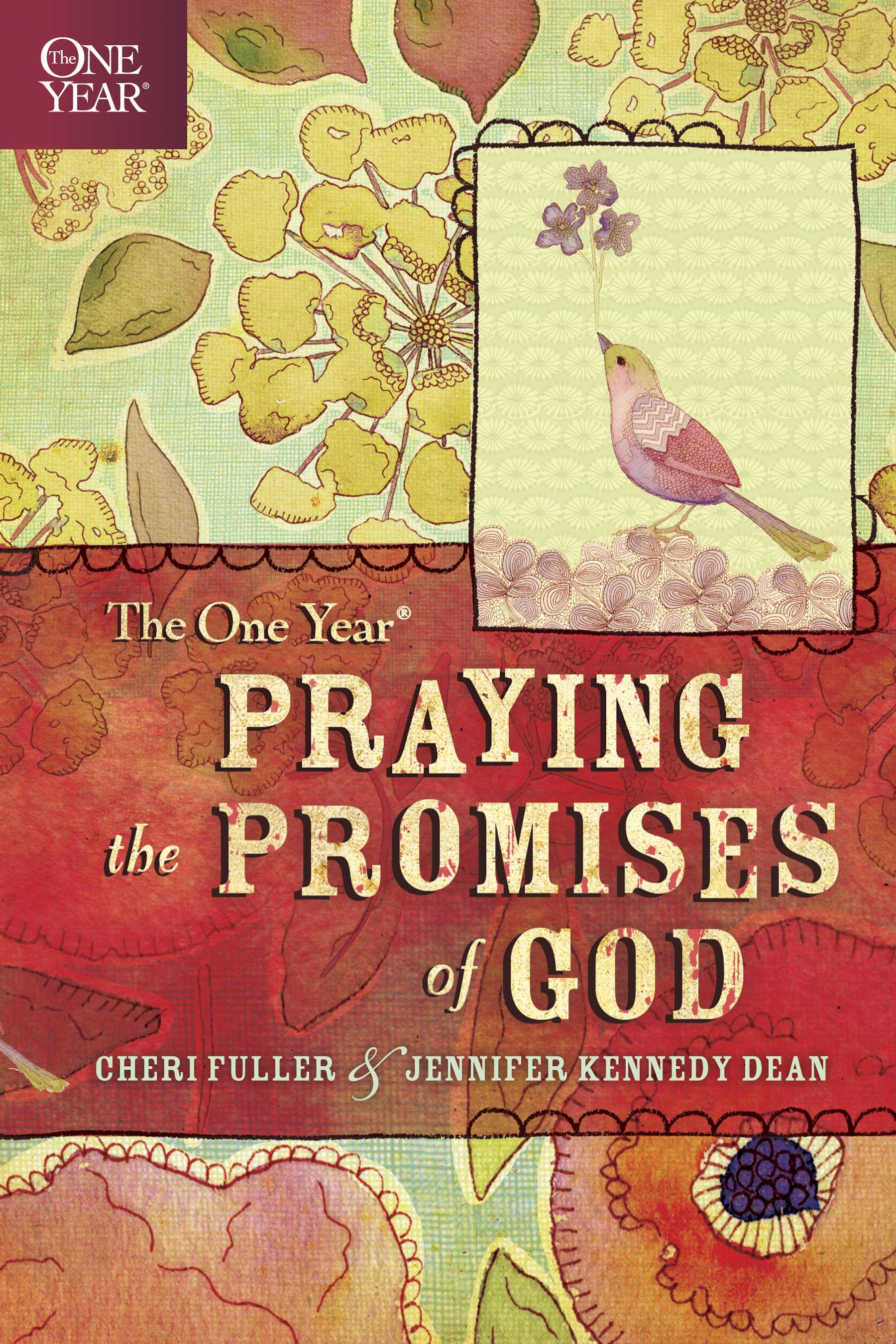 One Year Praying Gods Promises Through T (Paperback) 9781414341057