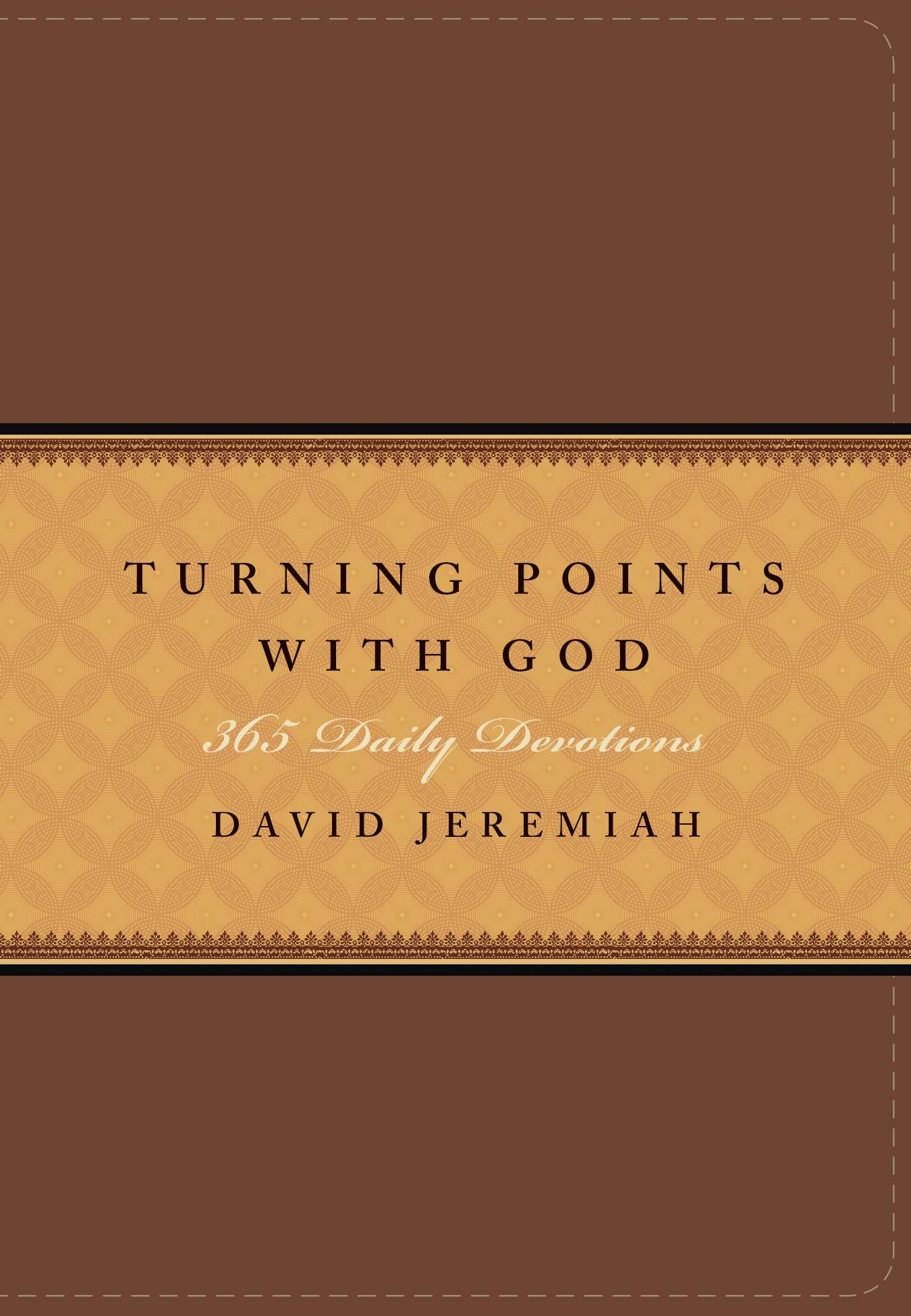 Turning Points with God By David Jeremiah (Leather) 9781414380483