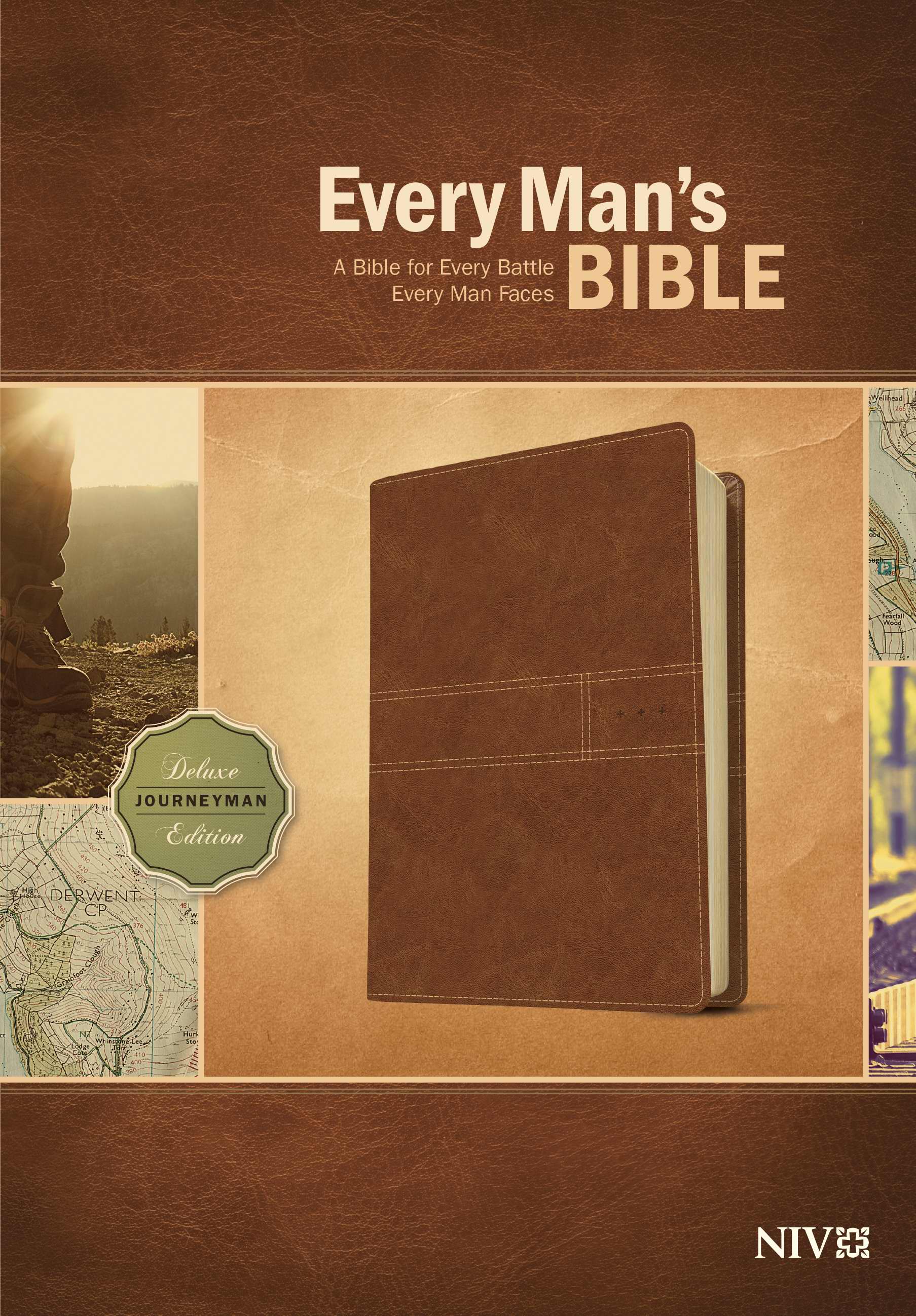 NIV Every Man's Bible Brown Imitation Leather Study Notes Articles