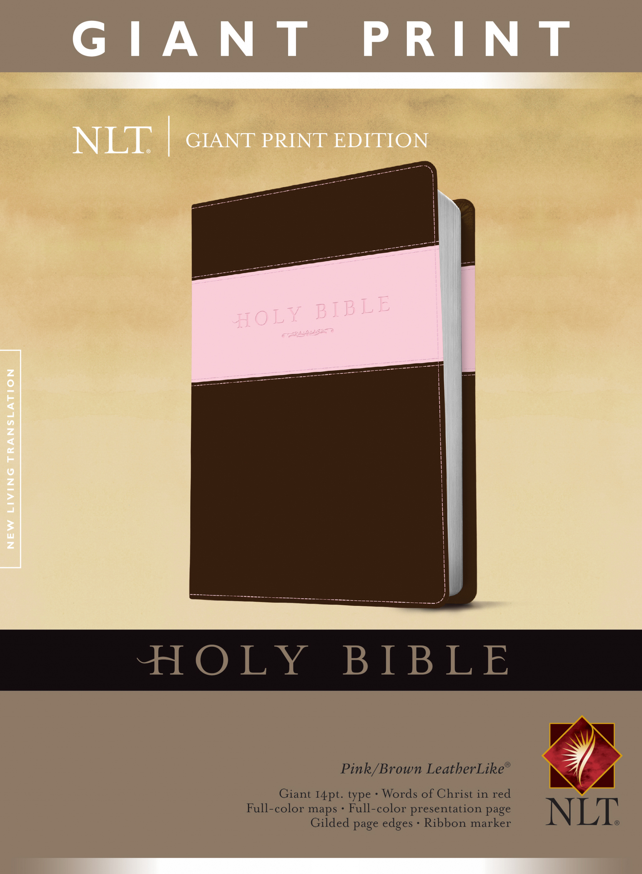 NLT Holy Bible Giant Print By New Living Trans 2 (Imitation Leather)