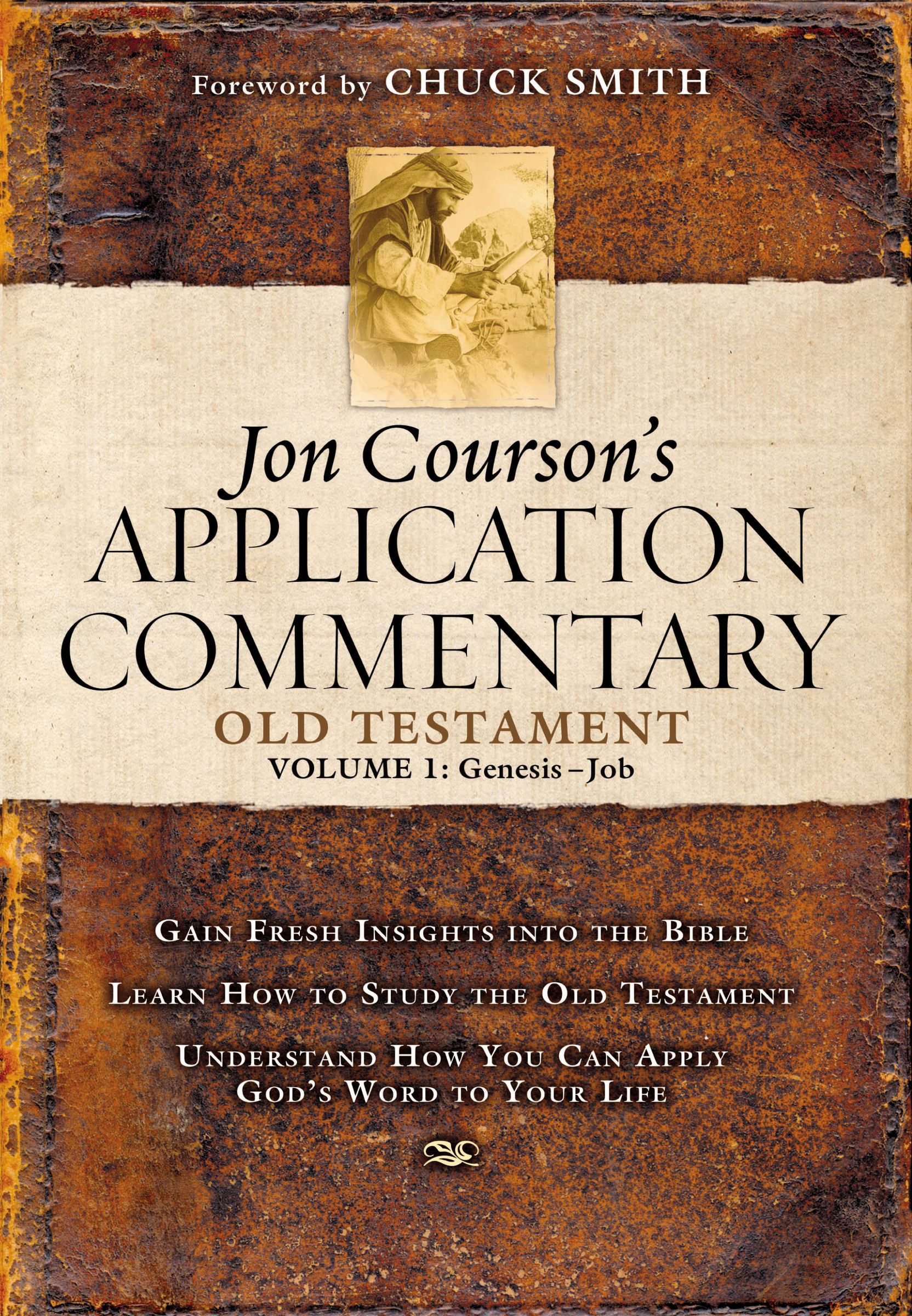 Genesis-Job Vol 1 Application Commentary By Jon Courson (Hardback)