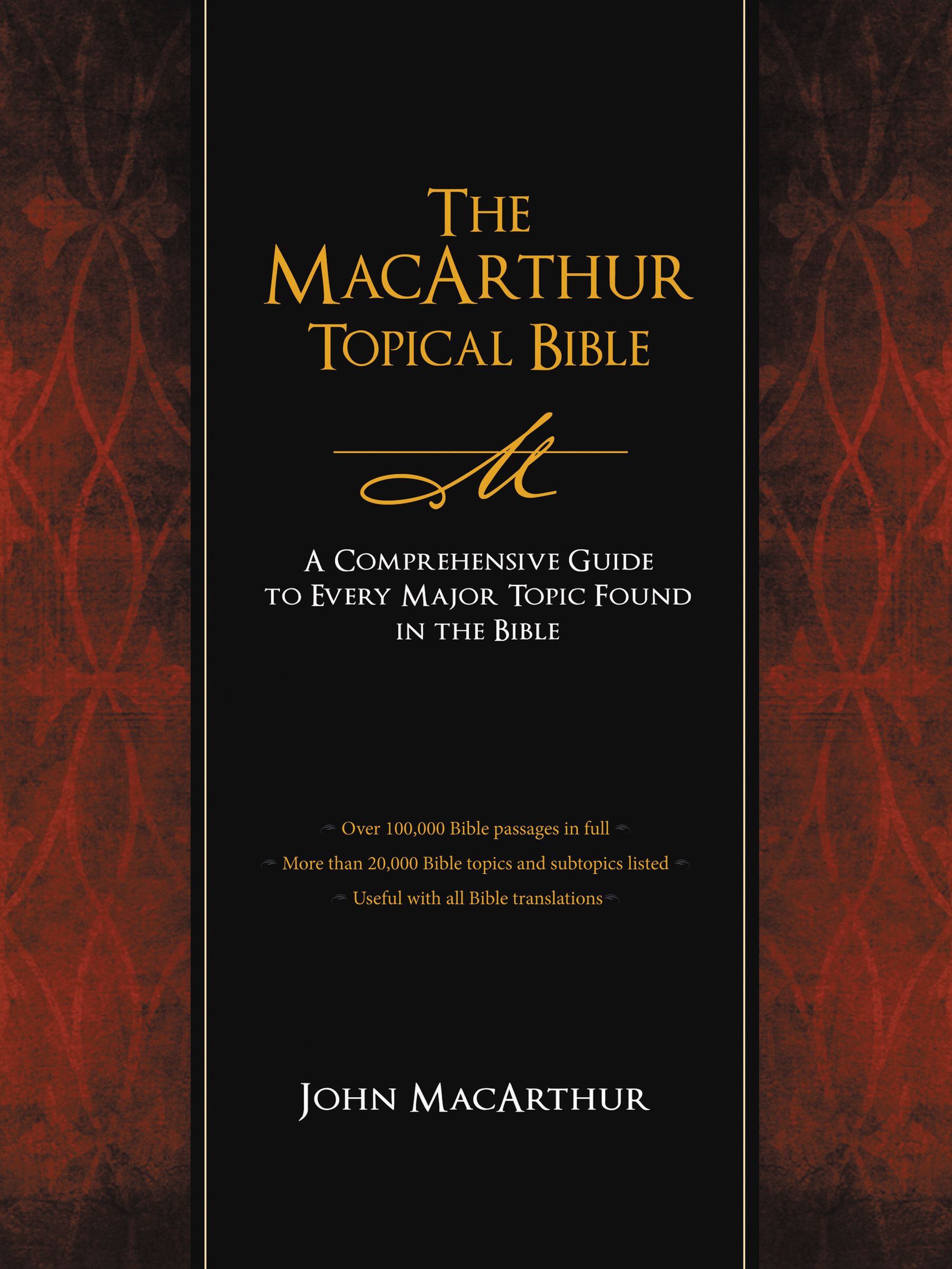 The Mac Arthur Topical Bible By John Mac Arthur (Hardback) 9781418543761