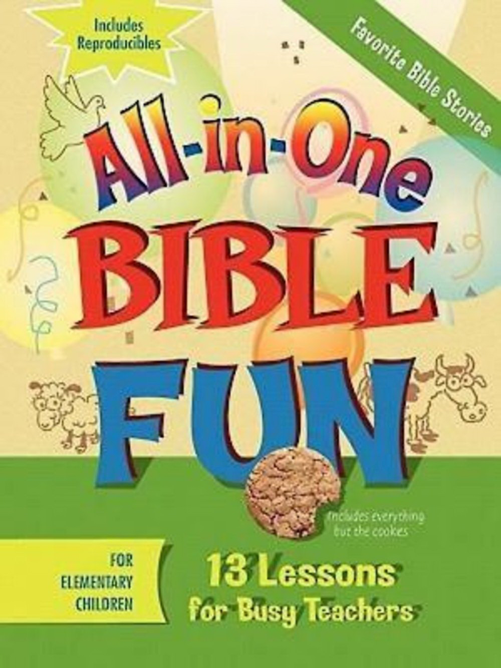 All-in-one Bible Fun Elementary By Abingdon Press (Paperback)