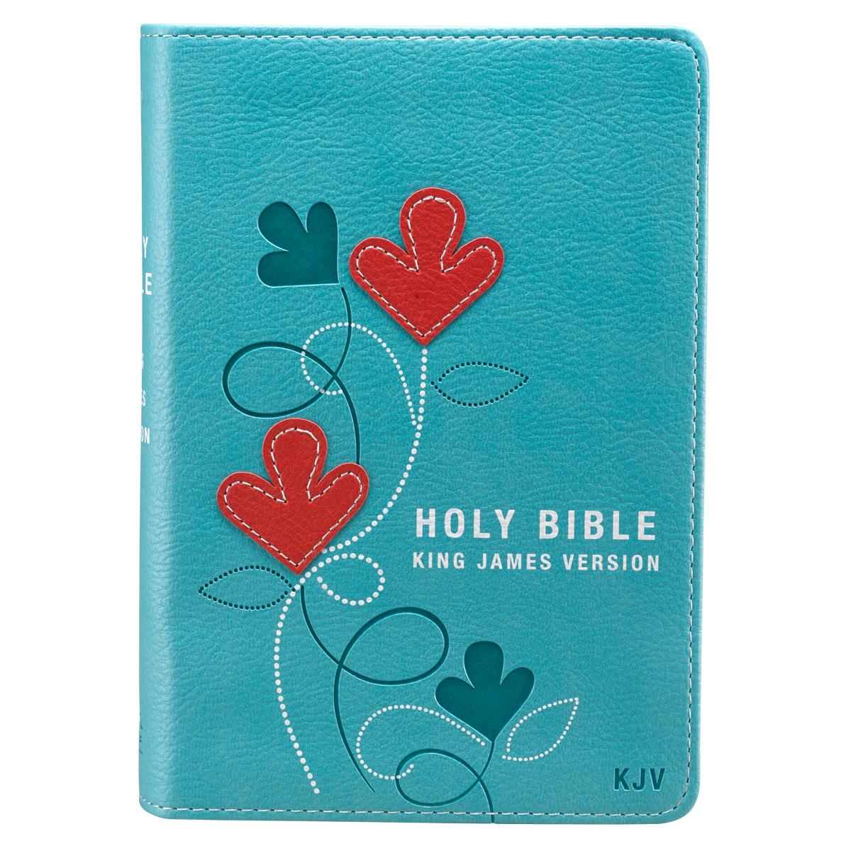 KJV Pocket Edition Turquoise By Christian Art Gift (Imitation Leather)