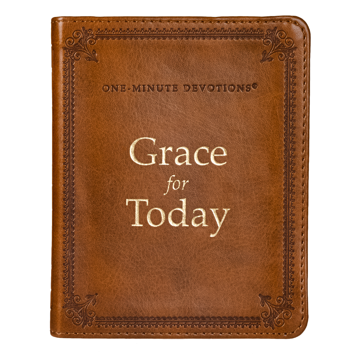 One Minute Devotions Grace for Today Lux Leather By Solly Ozrovech