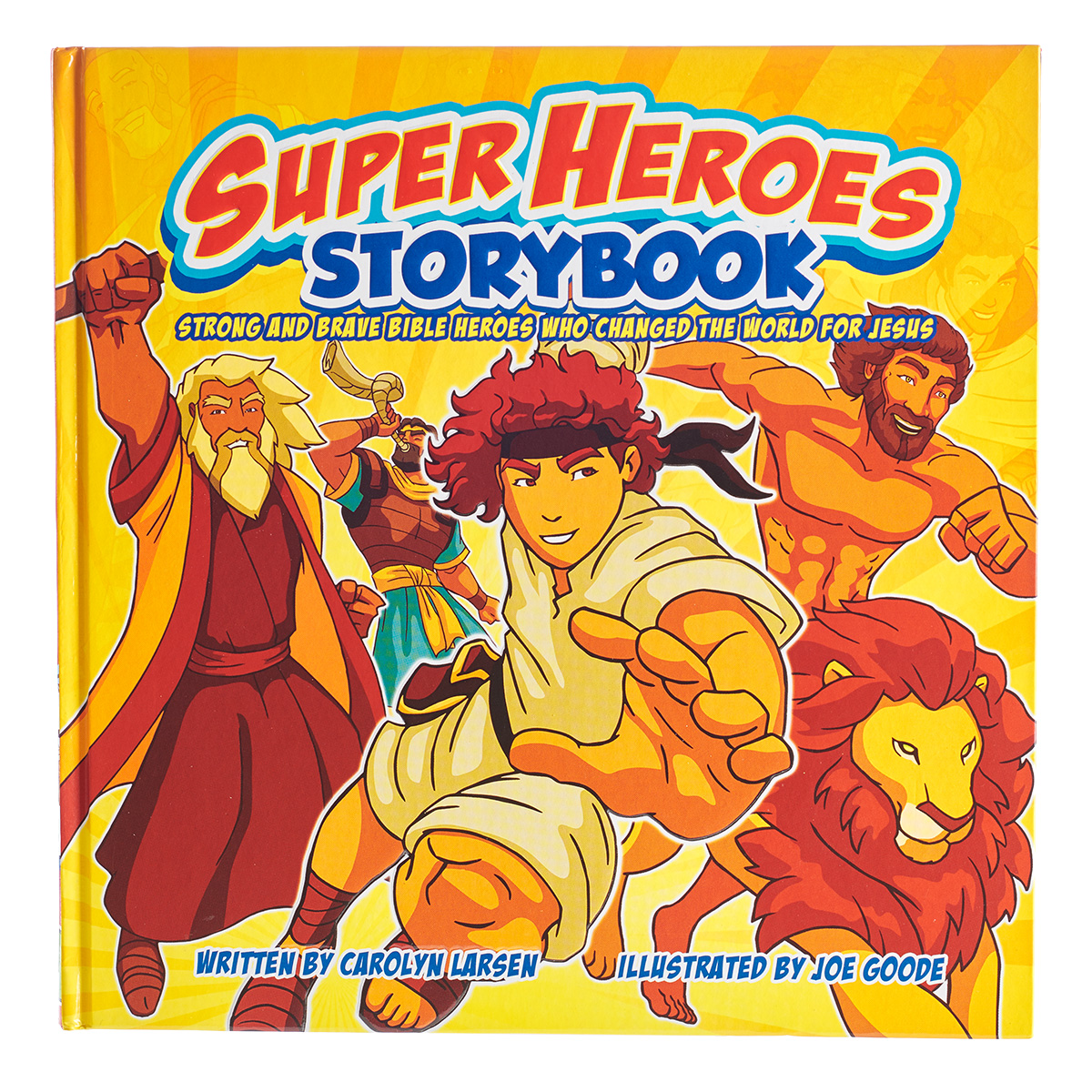 Kid Book Super Heroes Storybook Hardcover By Carolyn Larsen (Hardback)