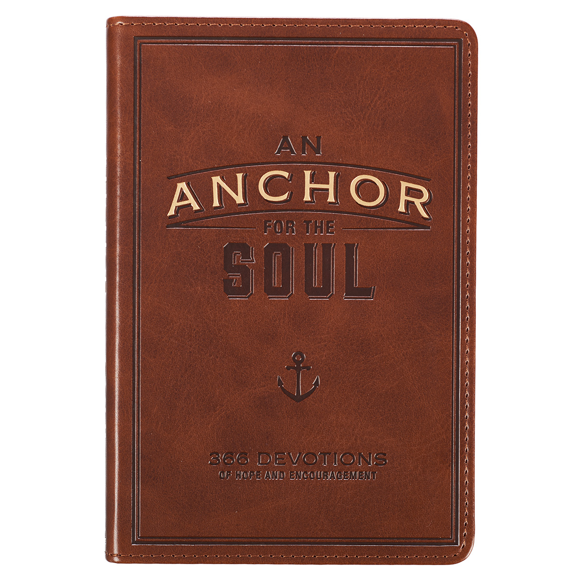 Anchor for the Soul Devo Lux-L By Christian Art Gift (Leather)