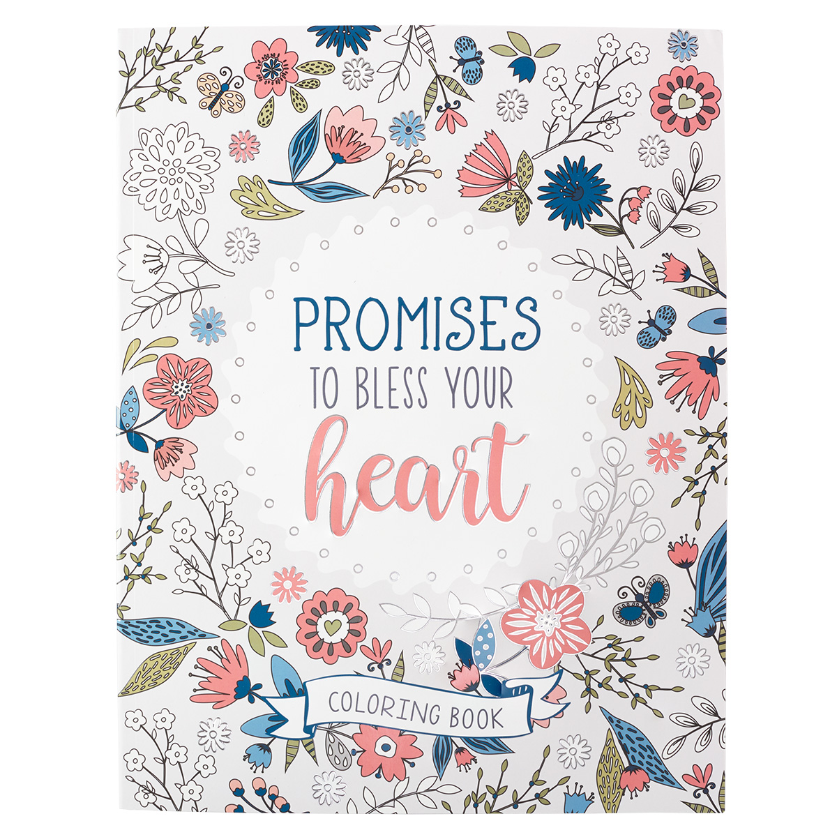 Promises to Bless Your Heart Coloring Book By Christian Art Gift