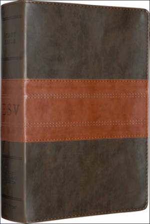 ESV Study Bible Forest Tan Trail Design Tru Tone By English Standard