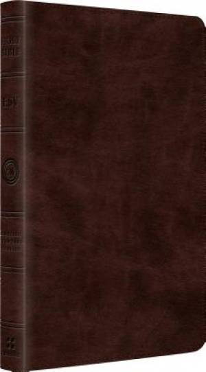 ESV Thinline Bible Tru Tone Espresso By English Standard 9781433544026