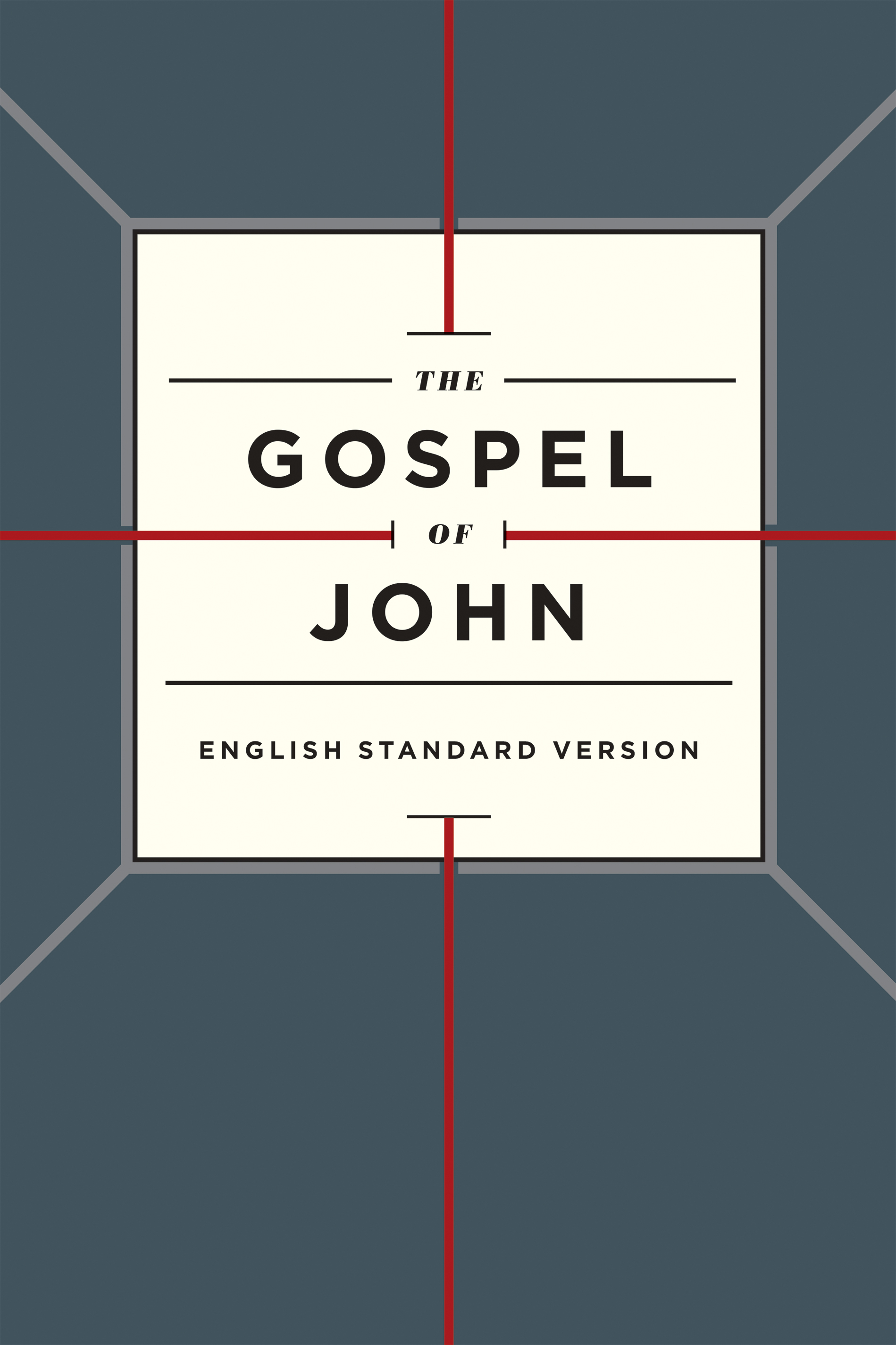 ESV Gospel Of John Cross Design By Crossway Bibles (Paperback)