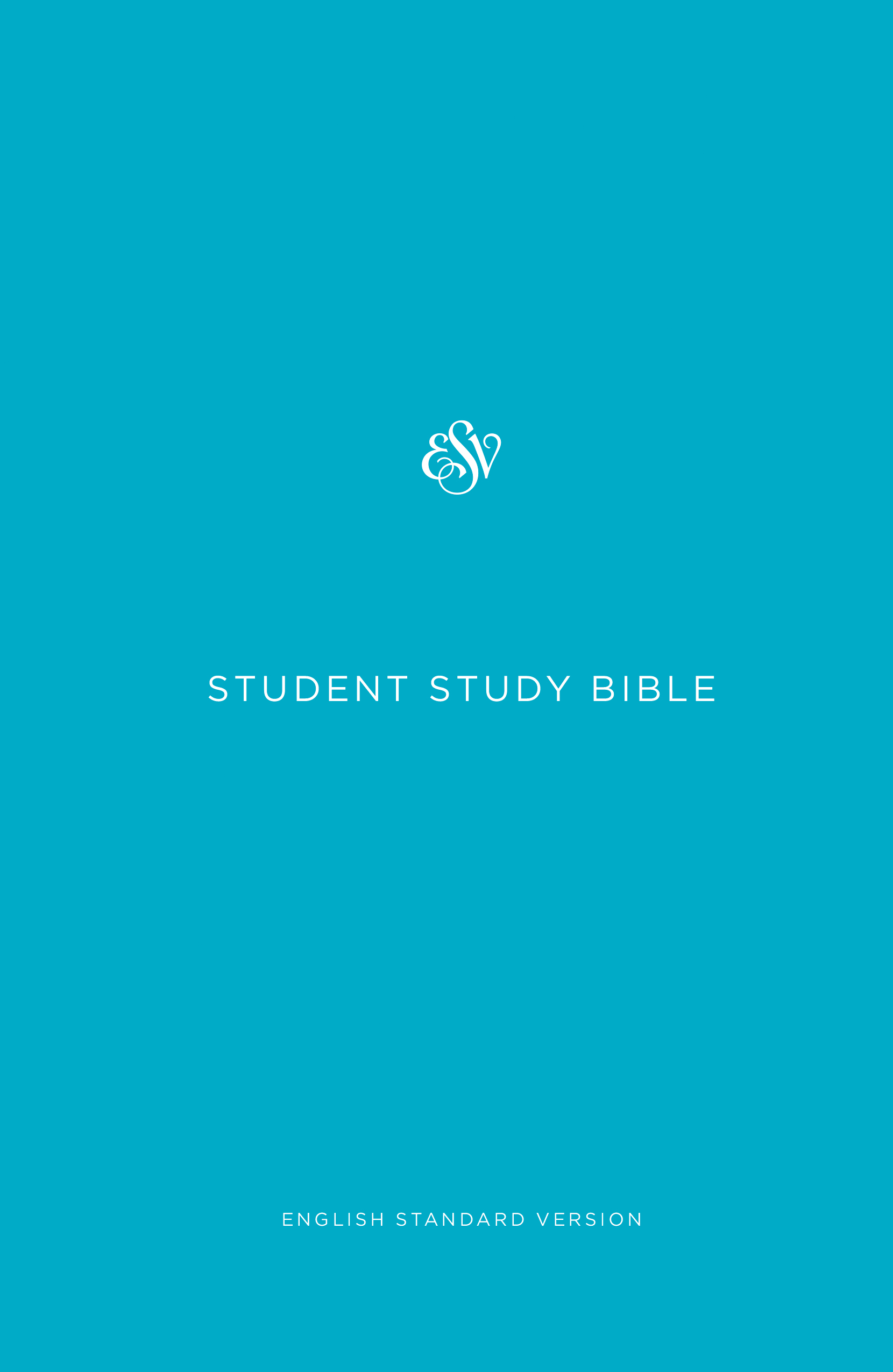 ESV Student Study Bible Hardcover Blue By English Standard (Hardback)