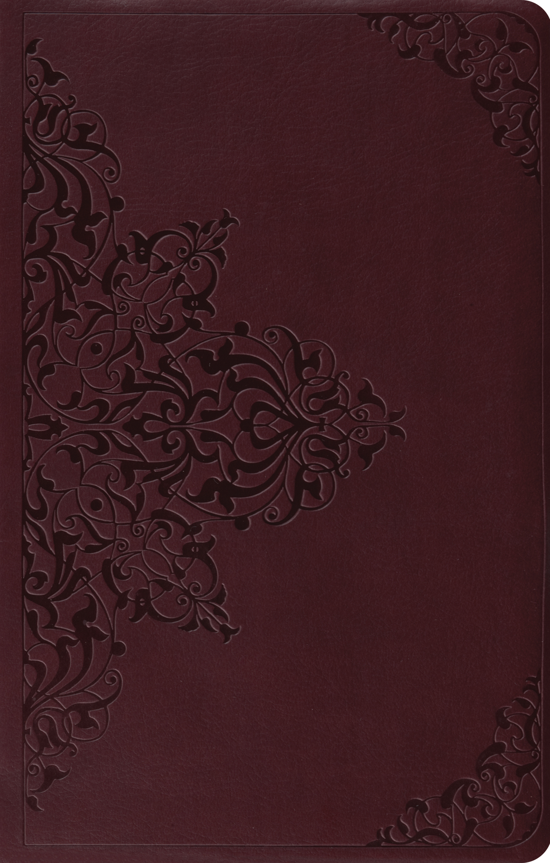 ESV Premium Gift Bible Tru Tone Chestnut Filigree Design (Leather)