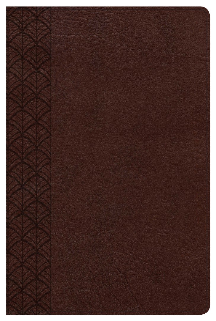 The CSB Study Bible For Women Chocolate Leather Touch Indexed