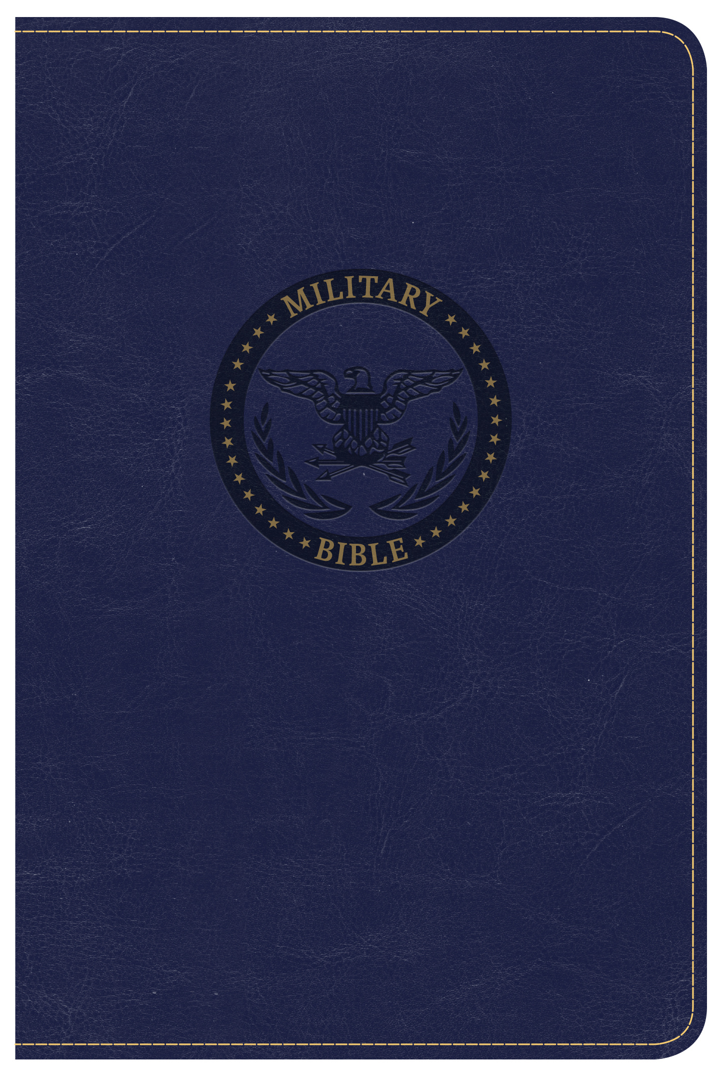 CSB Military Bible Royal Blue Leathertouch By Holman Bible Staff