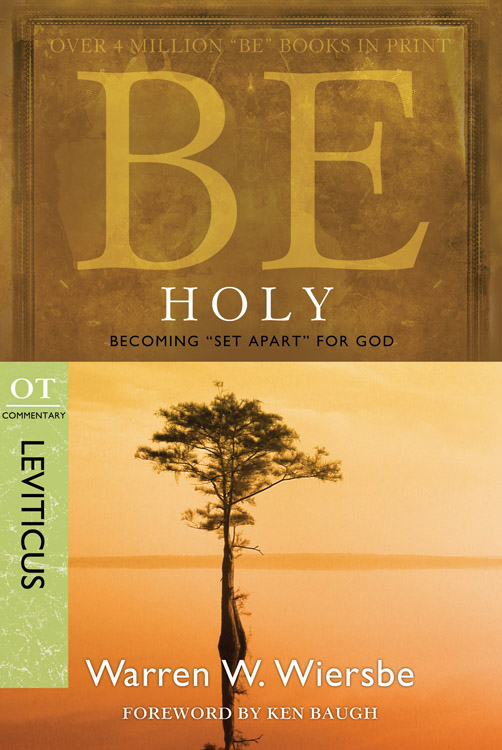 Be Holy Leviticus By Warren Wiersbe (Paperback) 9781434700537