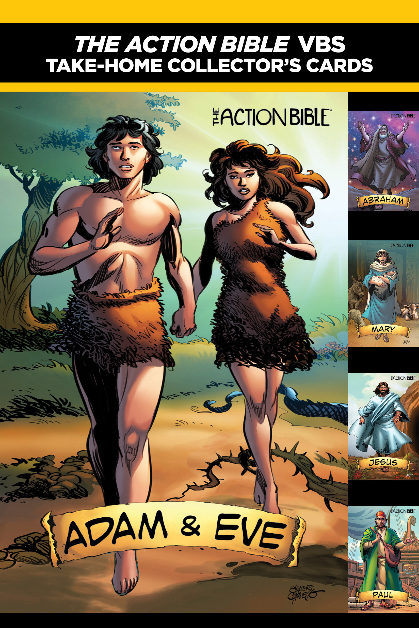 Action Bible Take-Home Collector s Cards By Sergio Cariello (Cards)