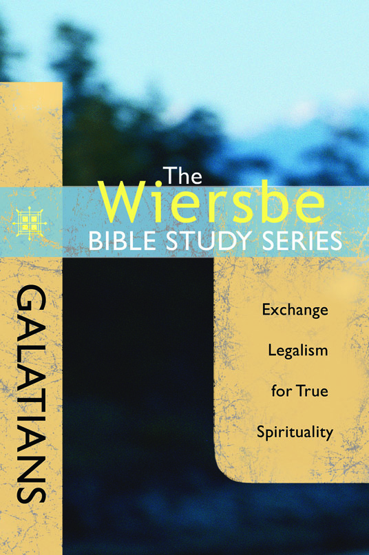 Wiersbe Bible Study Series The Galatian By Warren Wiersbe (Paperback)