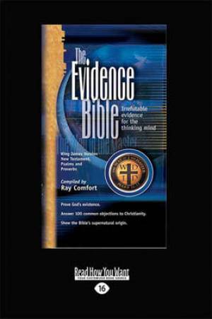 KJV The Evidence Bible New Testament Large Print By Ray Comfort