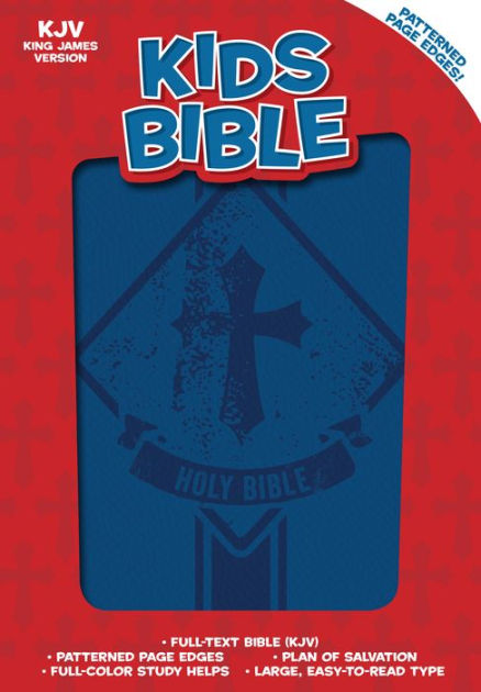 KJV Kids Bible Royal Blue By Holman Bible Staff (Imitation Leather)