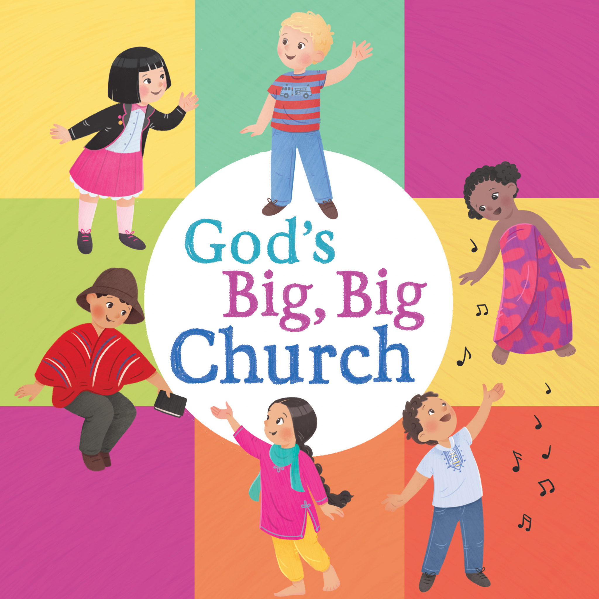 God's Big Big Church board book By B & H Kids (Board book)