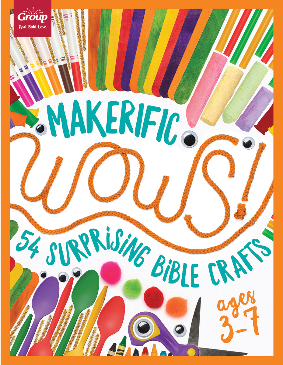 Maker-ific WOWS 54 Surprising Bible Crafts 3-7yrs By Group Publishing