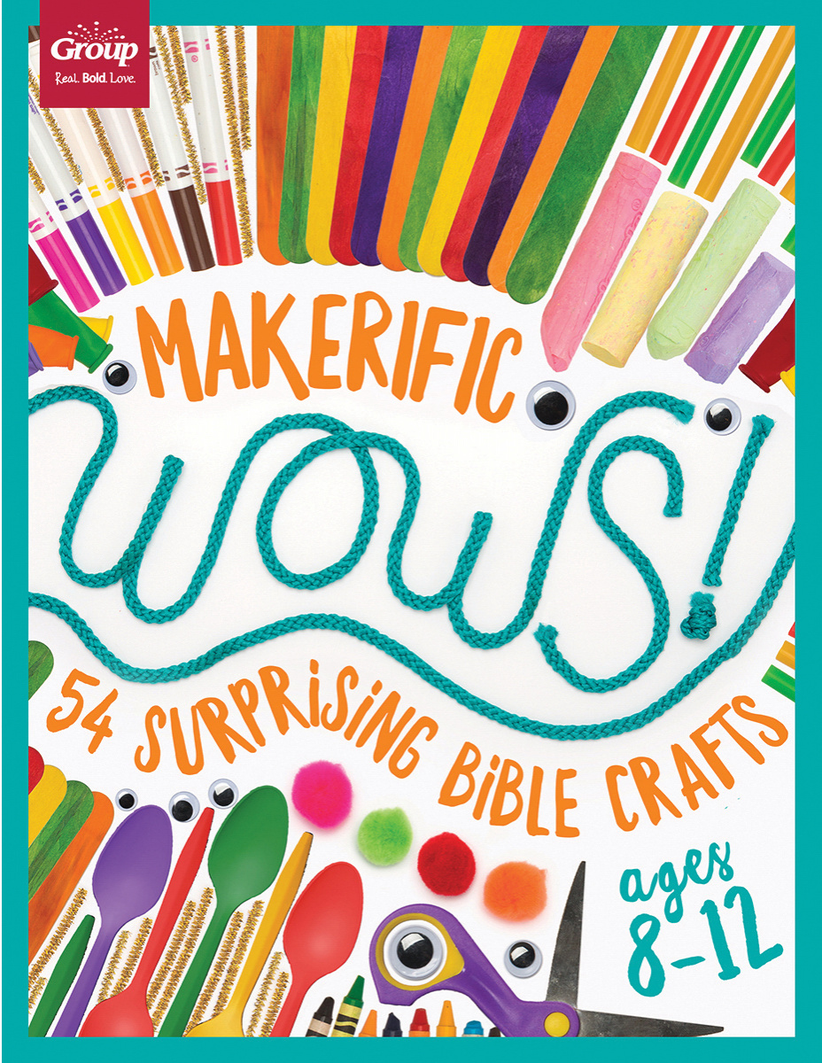 Maker-ific WOWS 54 Surprising Bible Crafts 8-12yrs By Group Publishing