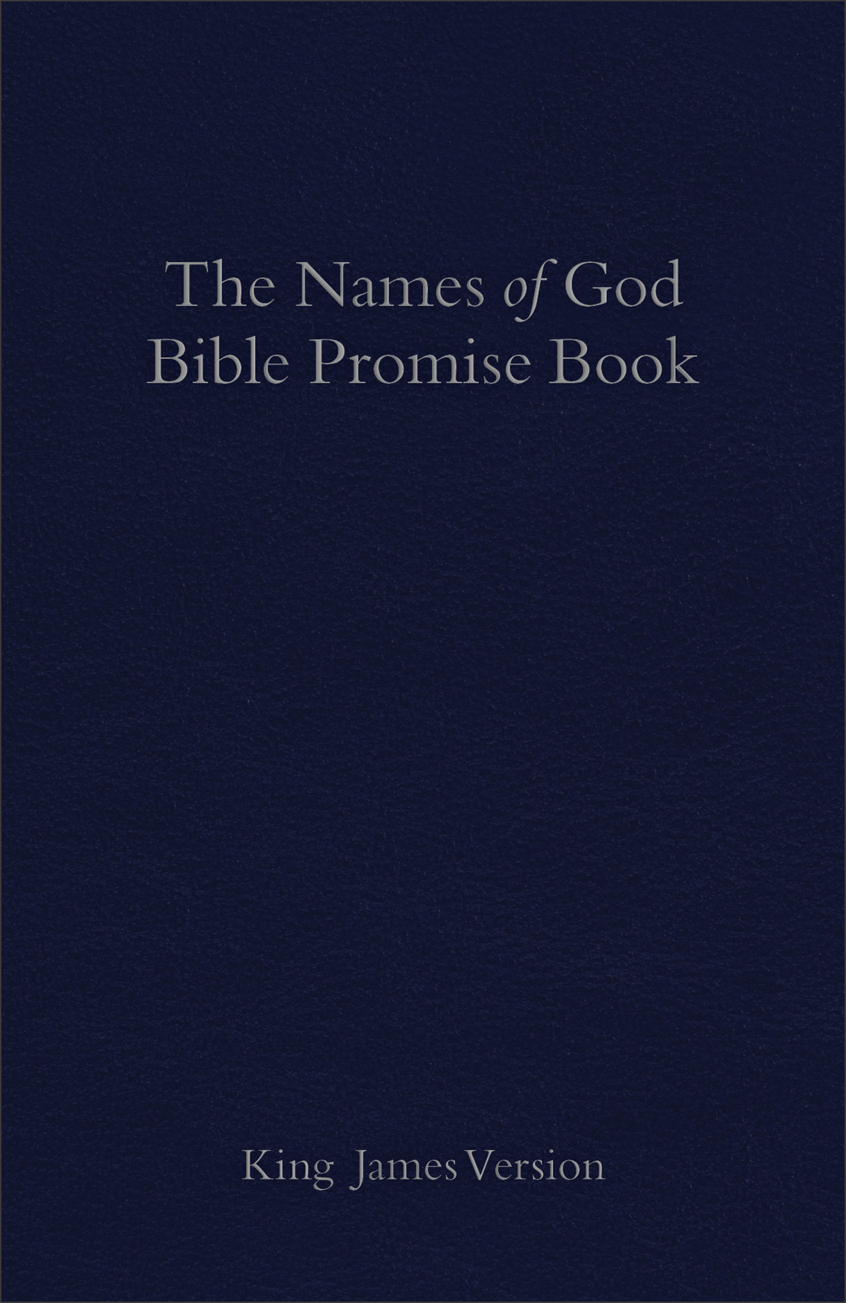 The KJV Names of God Bible Promise Book, Blue Imitation Leather