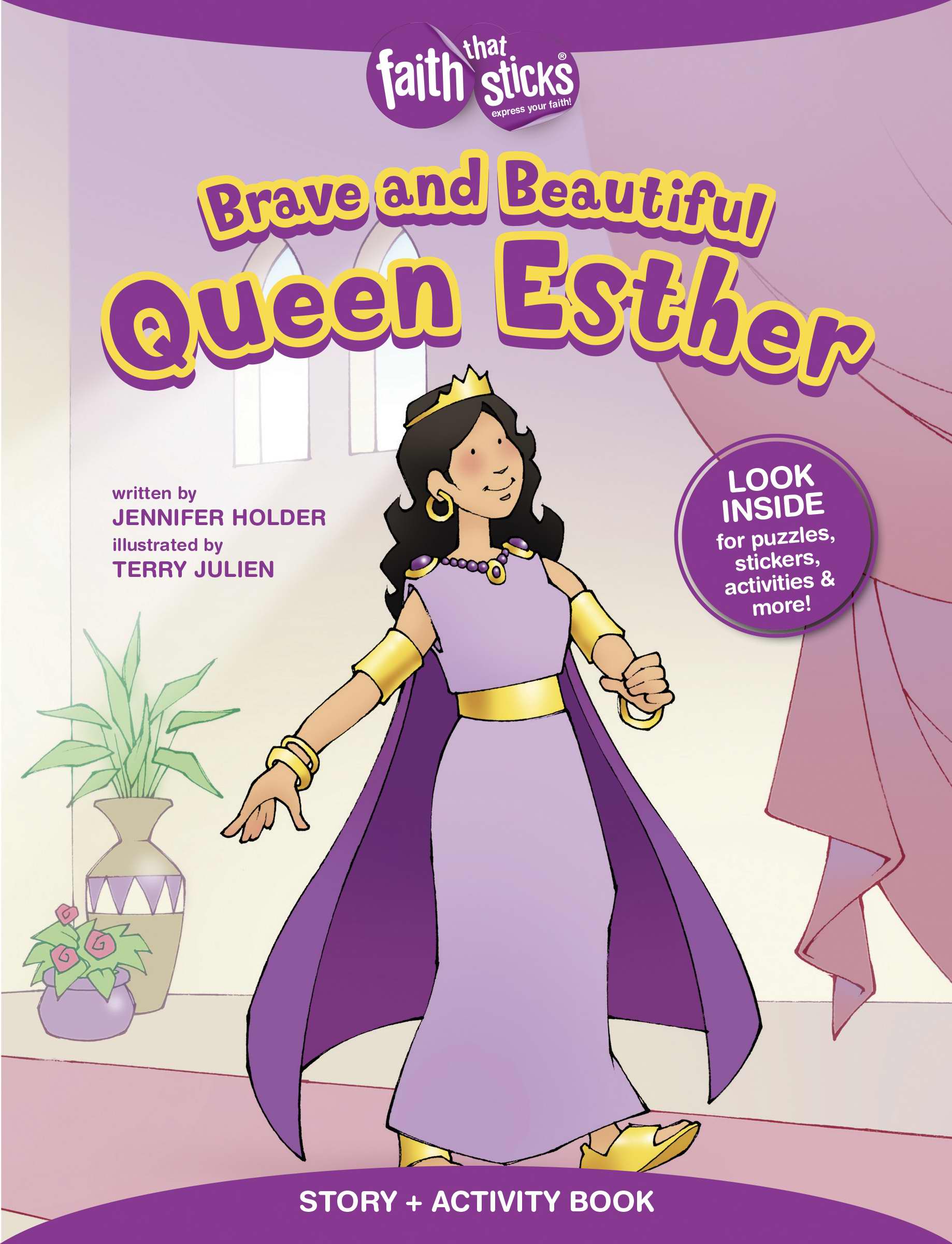 Brave And Beautiful Queen Esther By Terry Julien, Jennifer Holder