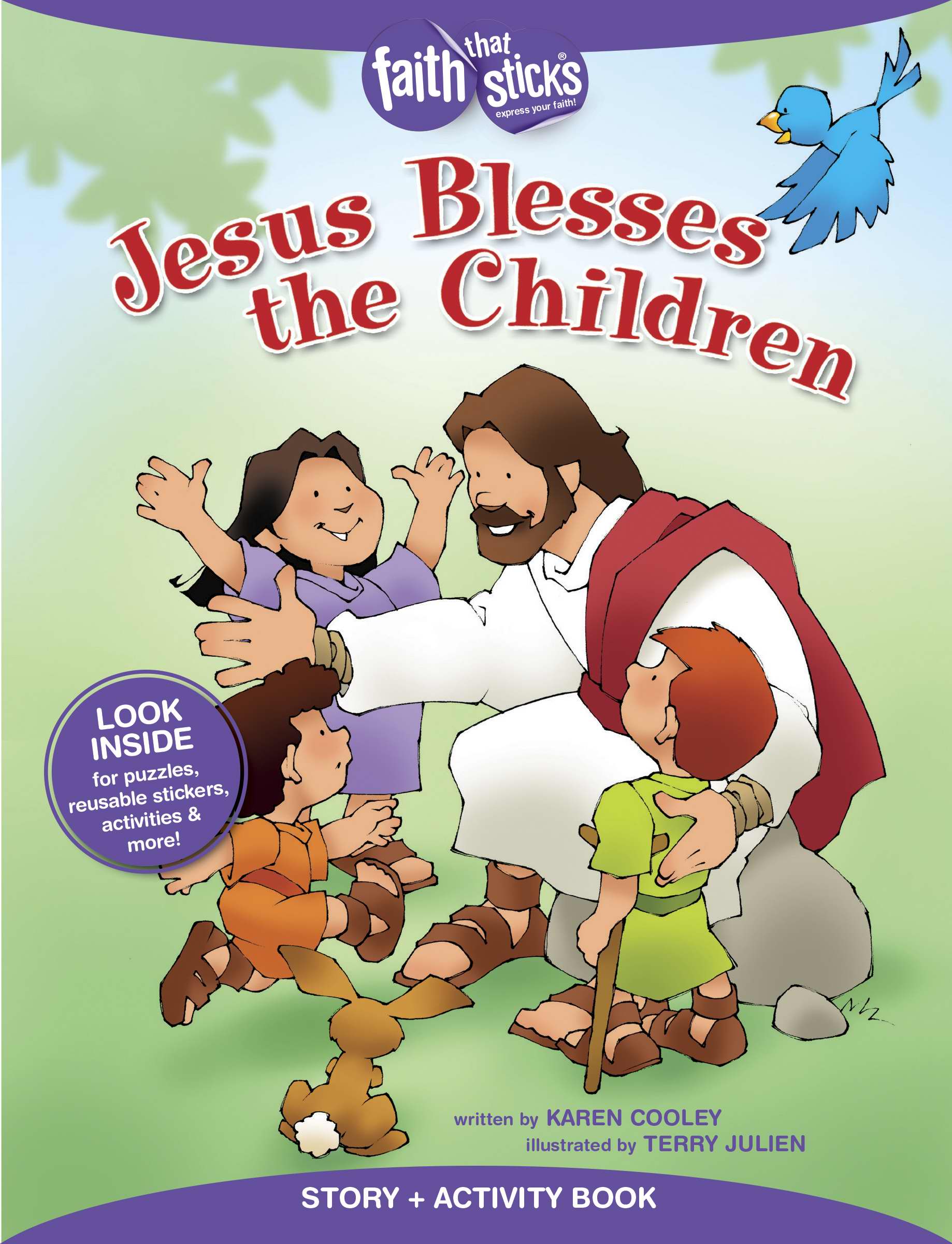 Jesus Blesses the Children by Karen Cooley, Terry Julien at Eden