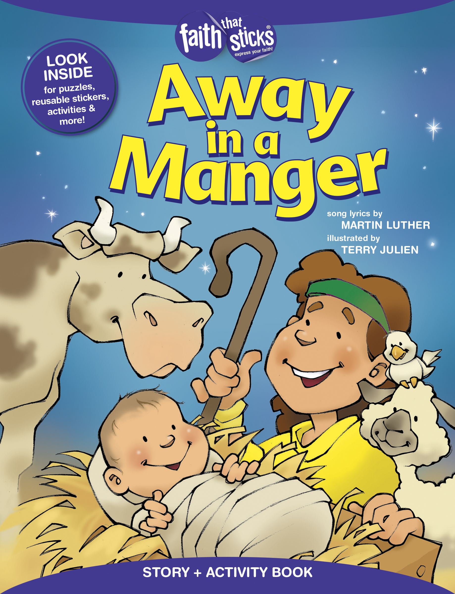 Away in a Manger Story + Activity Book by Julien, Terry at Eden