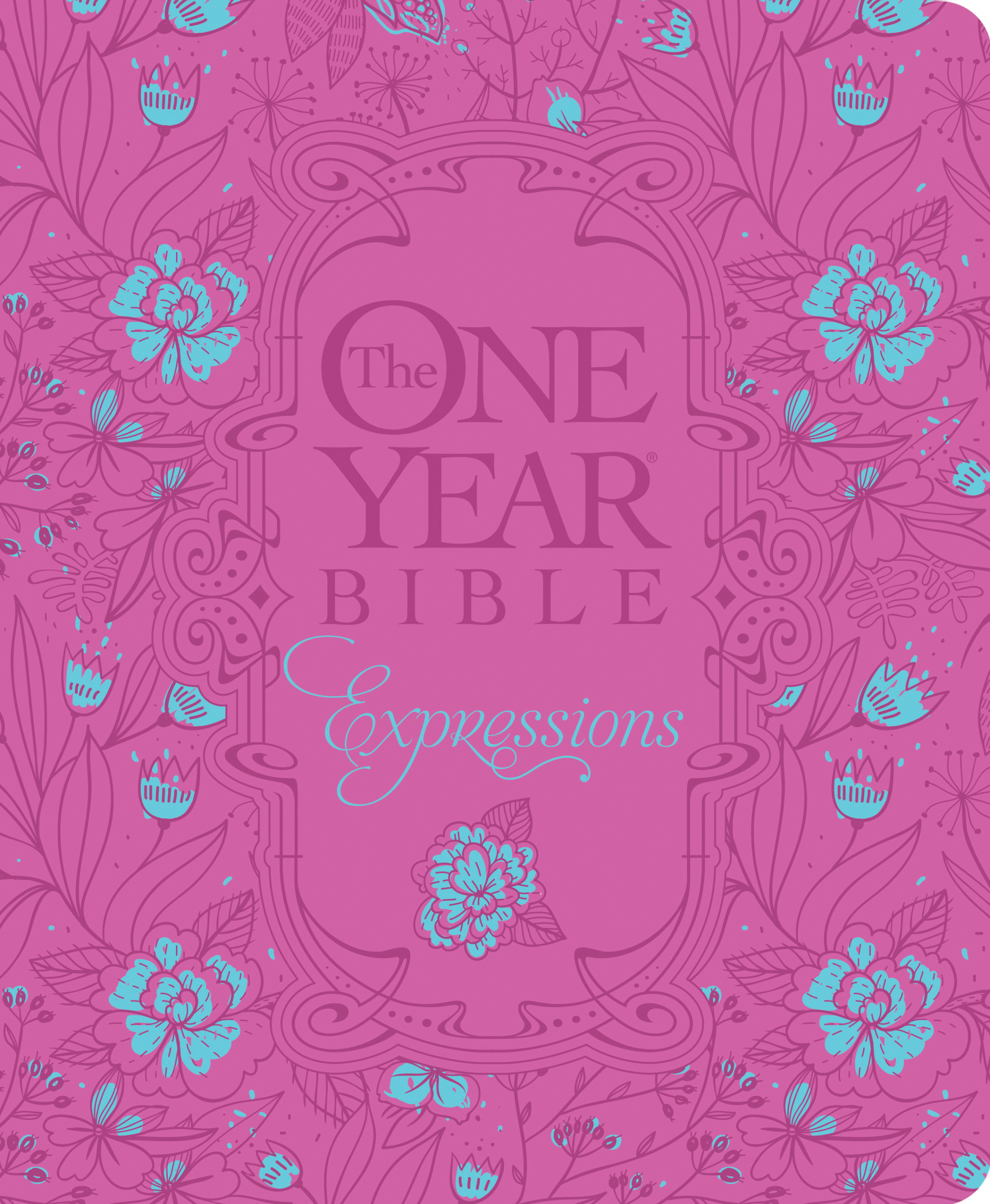 The One Year Bible Expressions Deluxe By Tyndale (Imitation Leather)